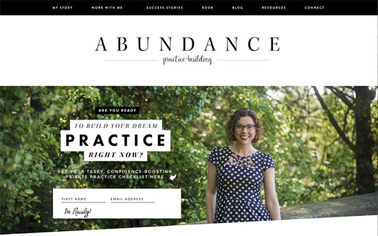 abundance practice building with Allison Puryear