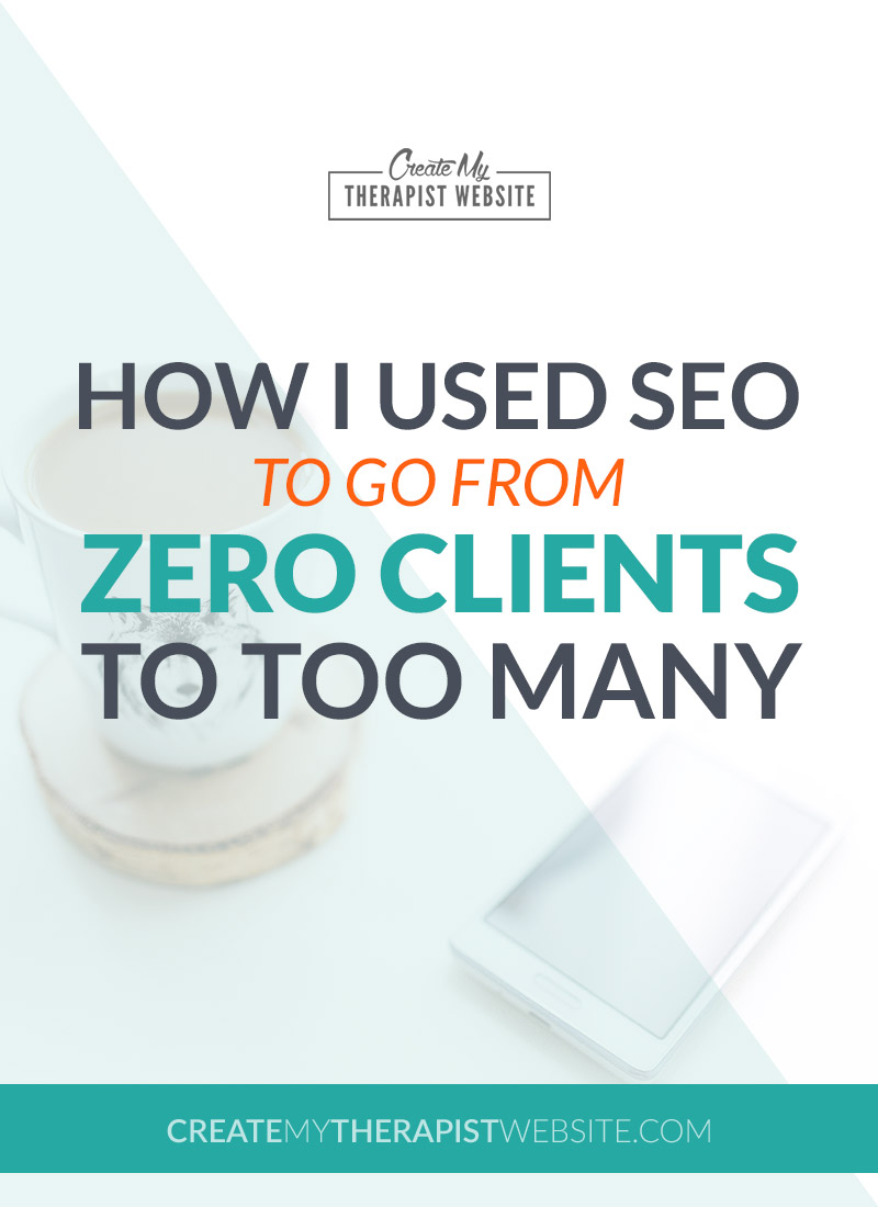 Learn how Jeff Guenther, LPC, used SEO tactics and specialty pages to target a specific keyword to get on the first page of Google and fill his therapy practice with a waiting list of clients.
