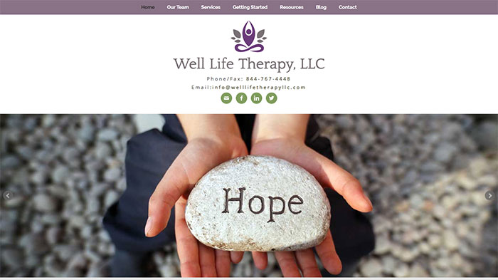 counseling and therapy website