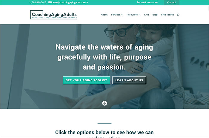 coaching aging adults font size blog