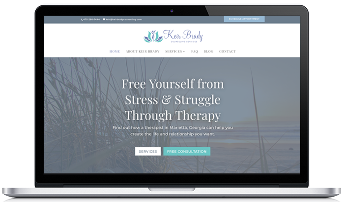 Keir Brady Counseling Website