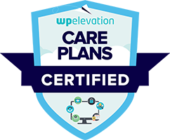 WordPress Care Plan Certified