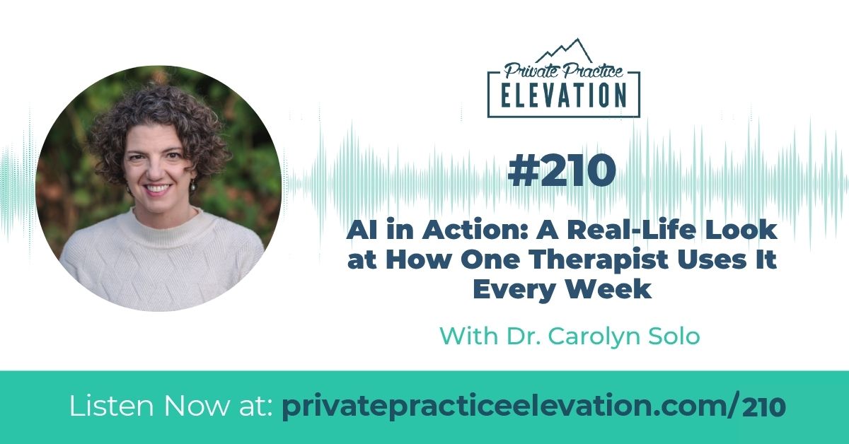 AI in Action: A Real-Life Look at How One Therapist Uses It Every Week